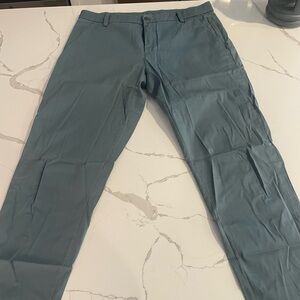 lululemon Commission Pant - aqua/teal - size 32x34